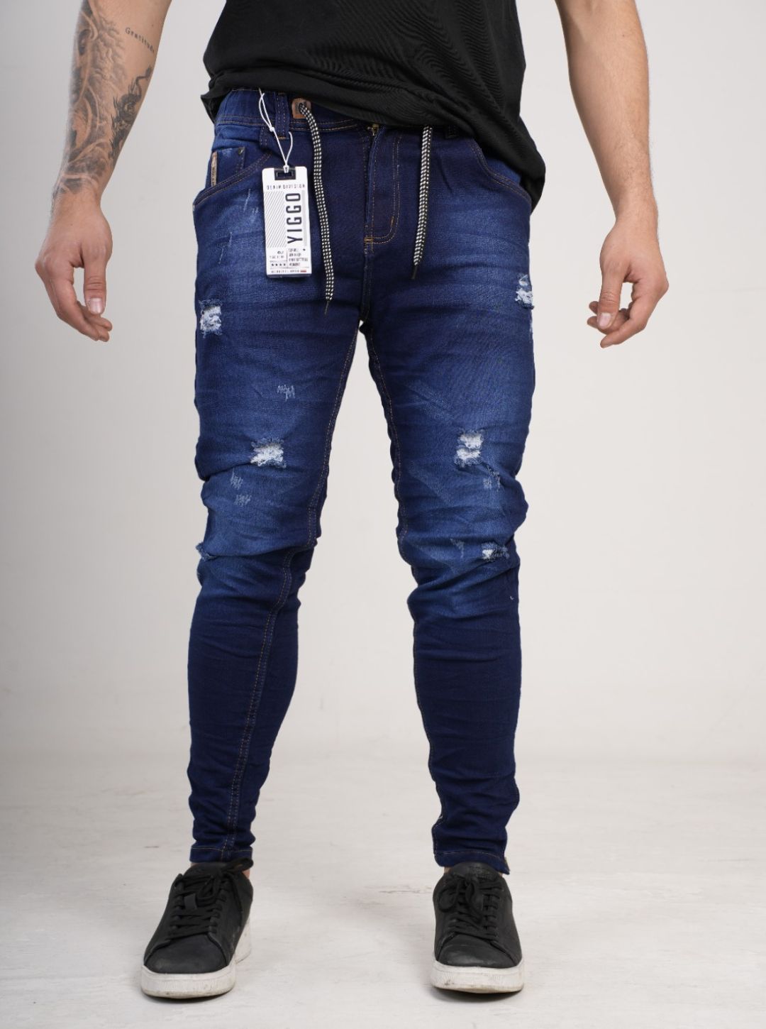 Pantalón tipo Yogger con cremallera