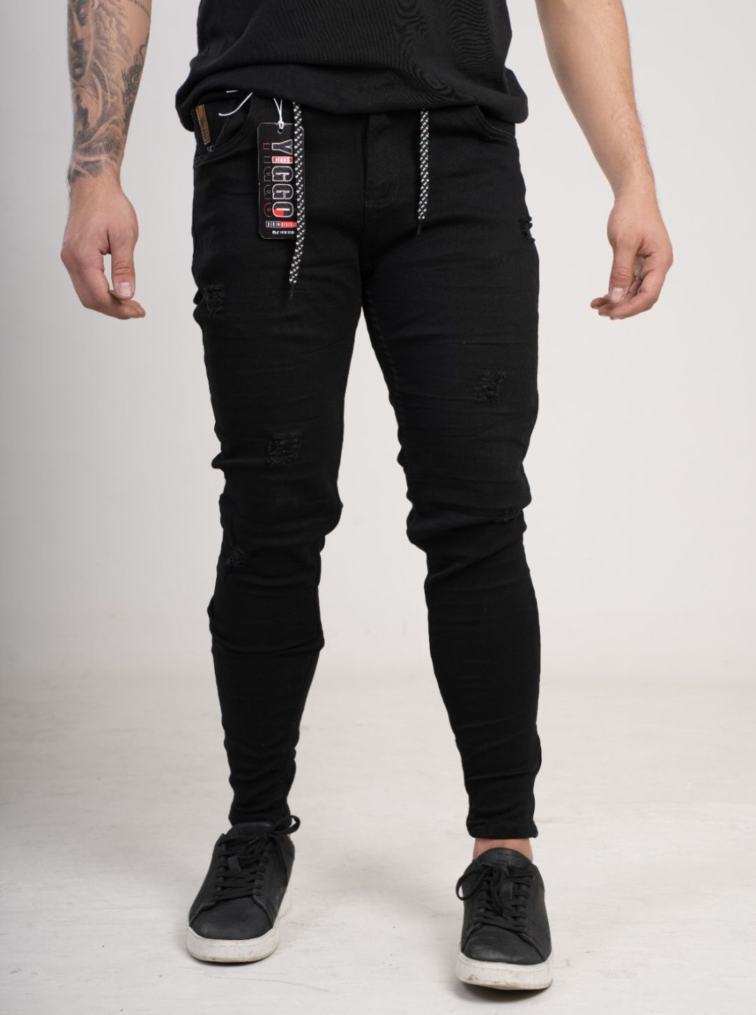Pantalón tipo Yogger con cremallera