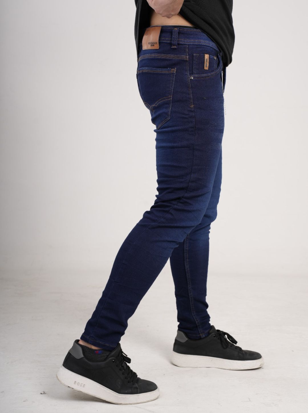 Pantalón en Jean clásico entubado