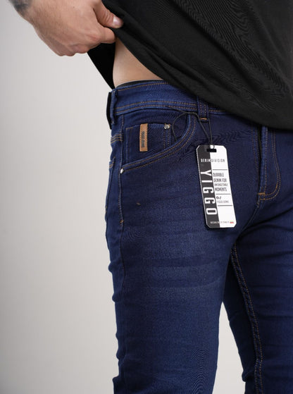 Pantalón en Jean clásico entubado
