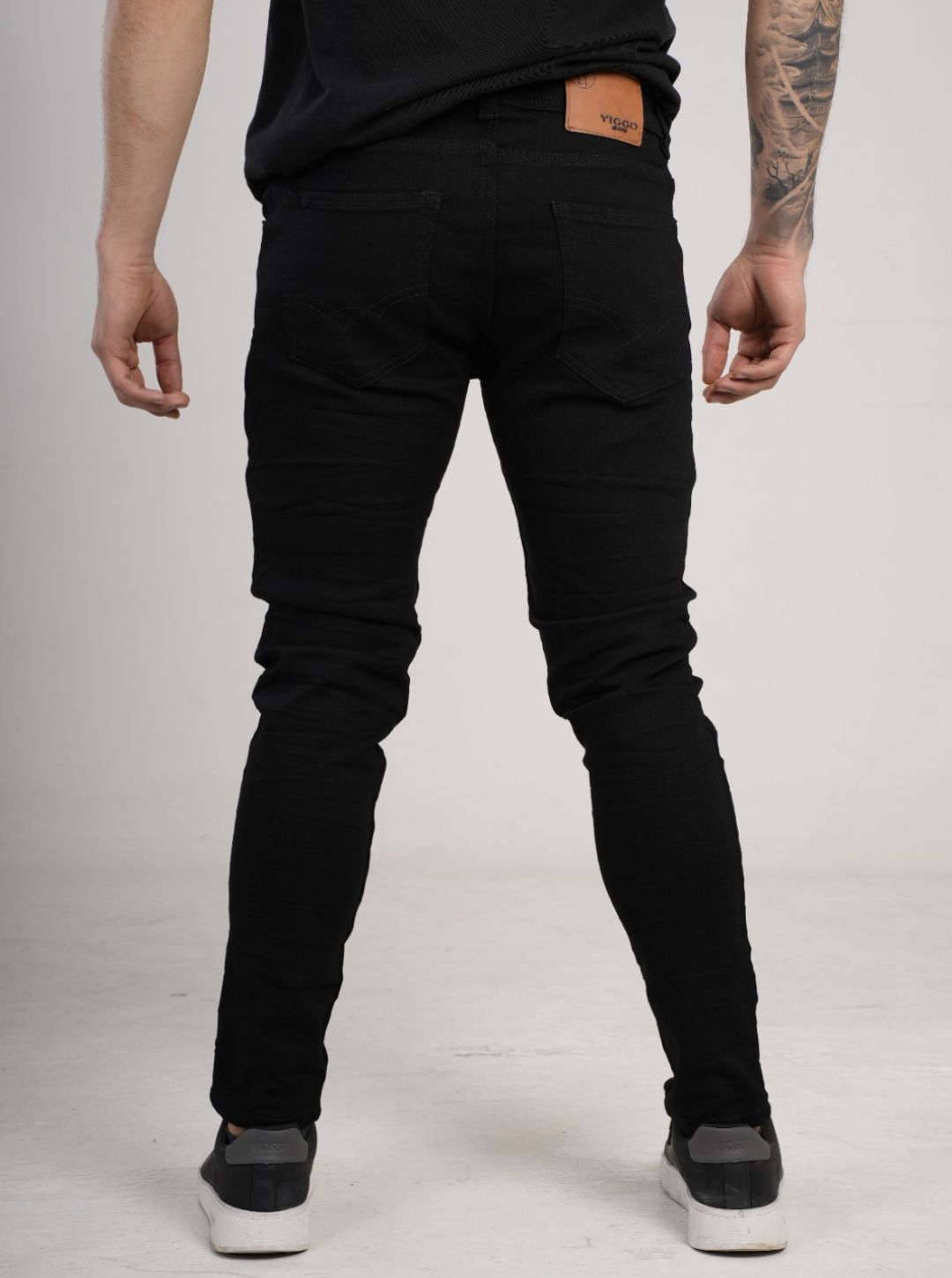 Pantalón en Jean clásico entubado