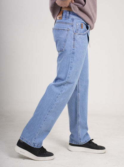 Pantalón en Jean Clásico Rígido Ancho