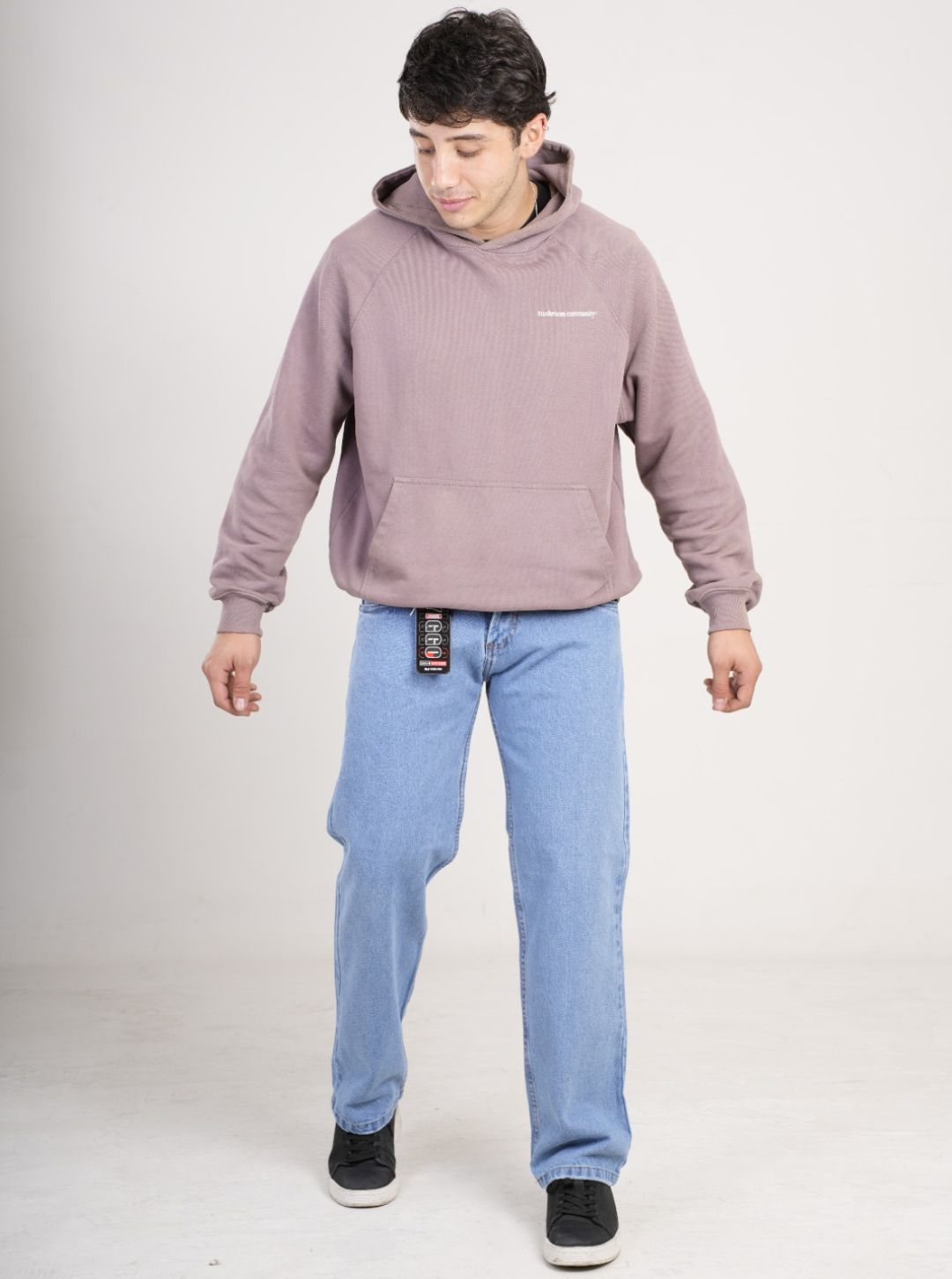 Pantalón en Jean Clásico Rígido Ancho