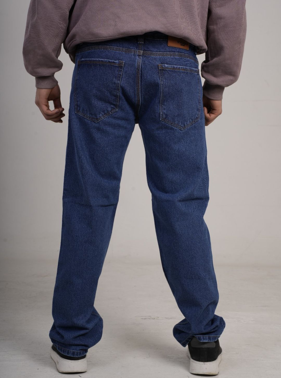 Pantalón en Jean Clásico Rígido Ancho