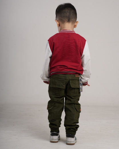 Pantalón camuflado para niño en drill