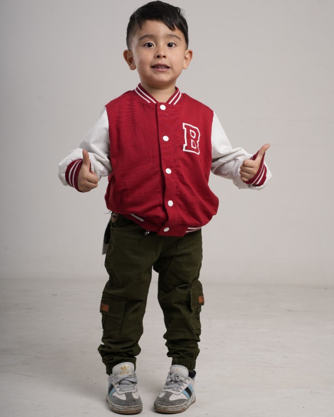 Pantalón camuflado para niño en drill