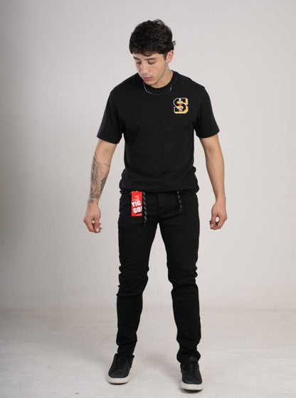 Pantalón tipo Yogger con cordón