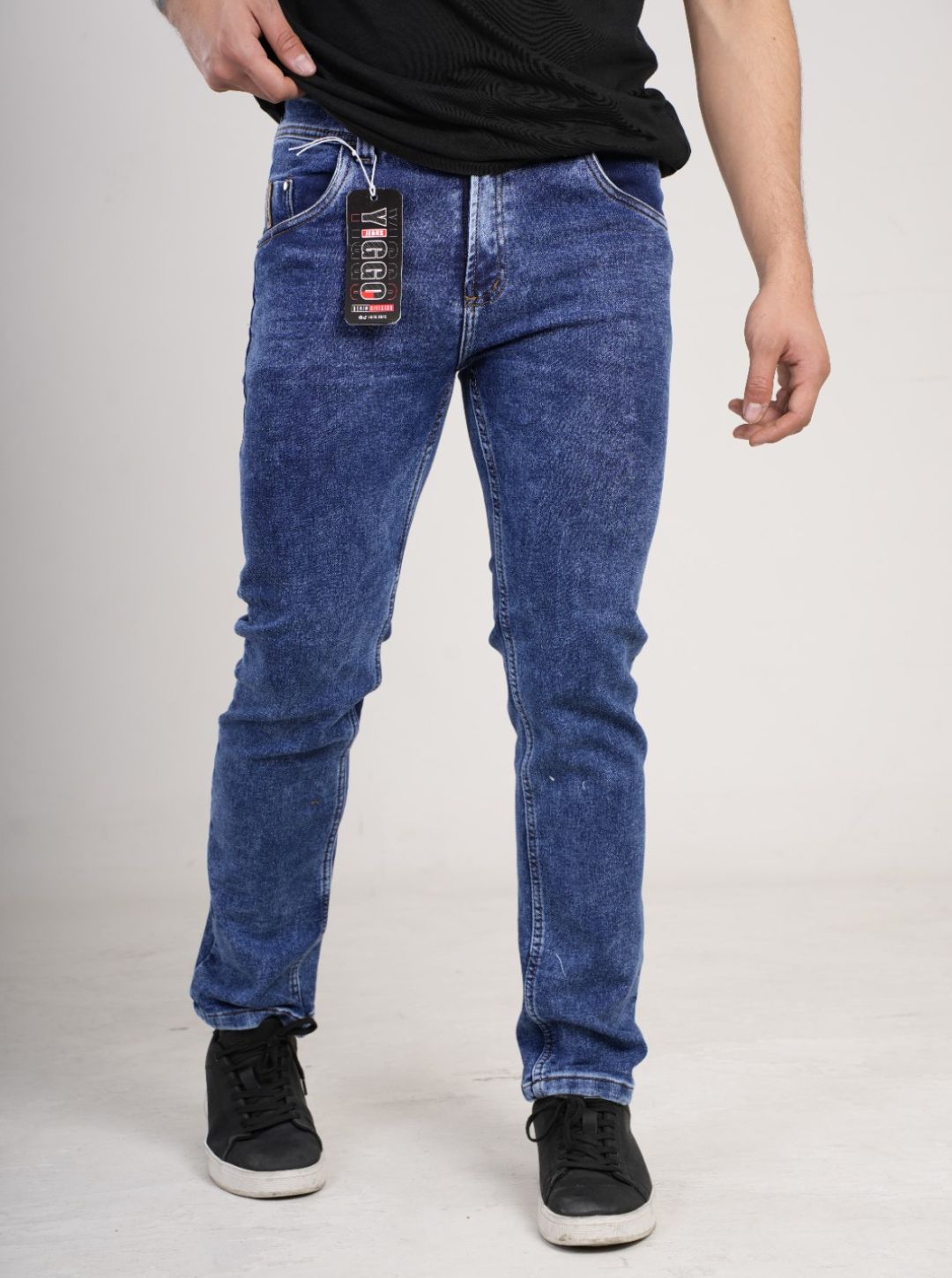 Pantalón en Jean clásico bota recta