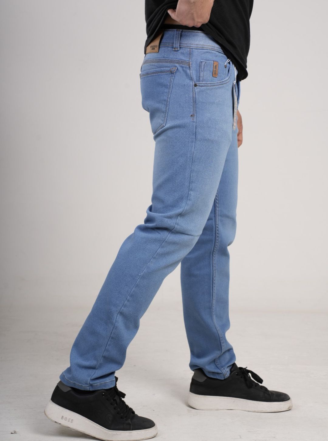 Pantalón en Jean clásico bota recta