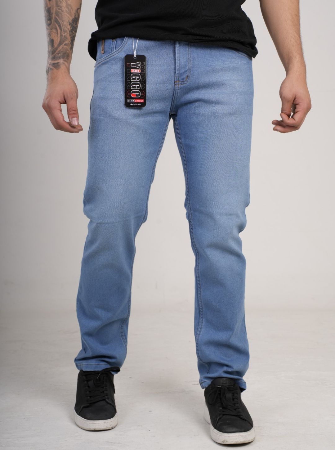 Pantalón en Jean clásico bota recta