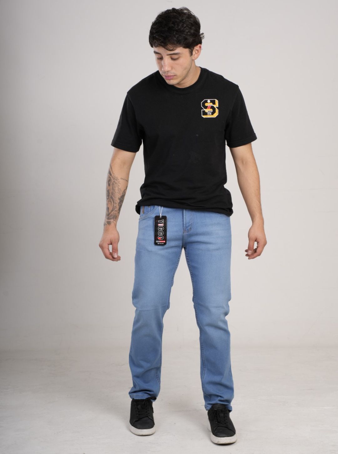 Pantalón en Jean clásico bota recta