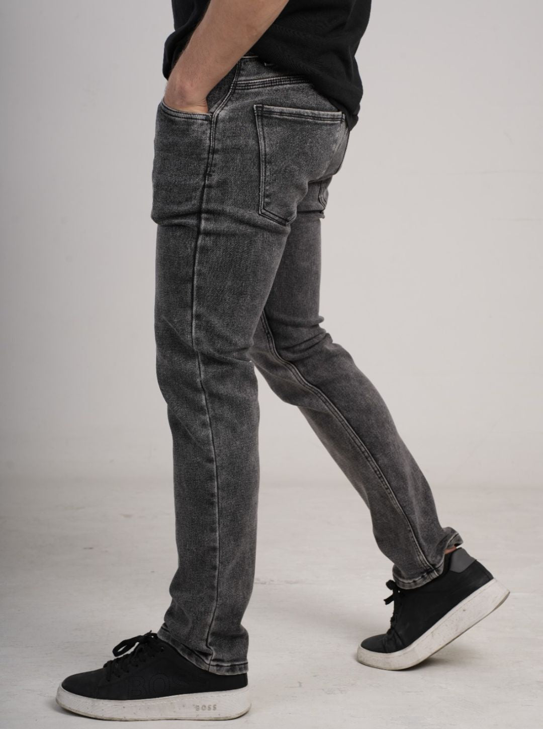 Pantalón en Jean clásico bota recta