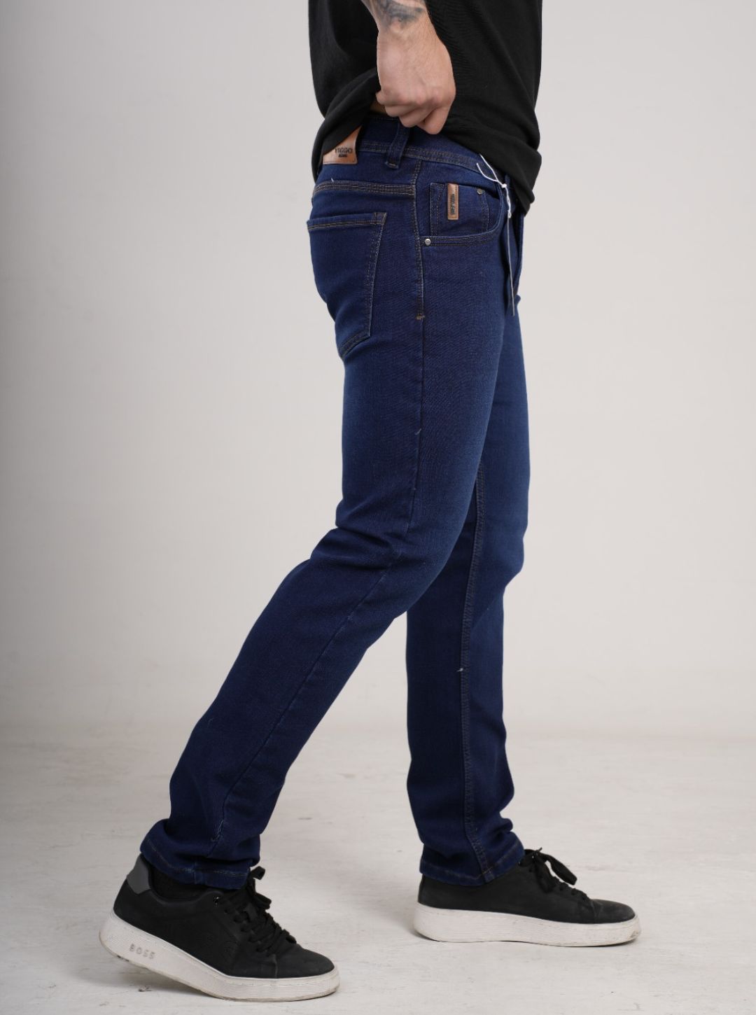 Pantalón en Jean clásico bota recta