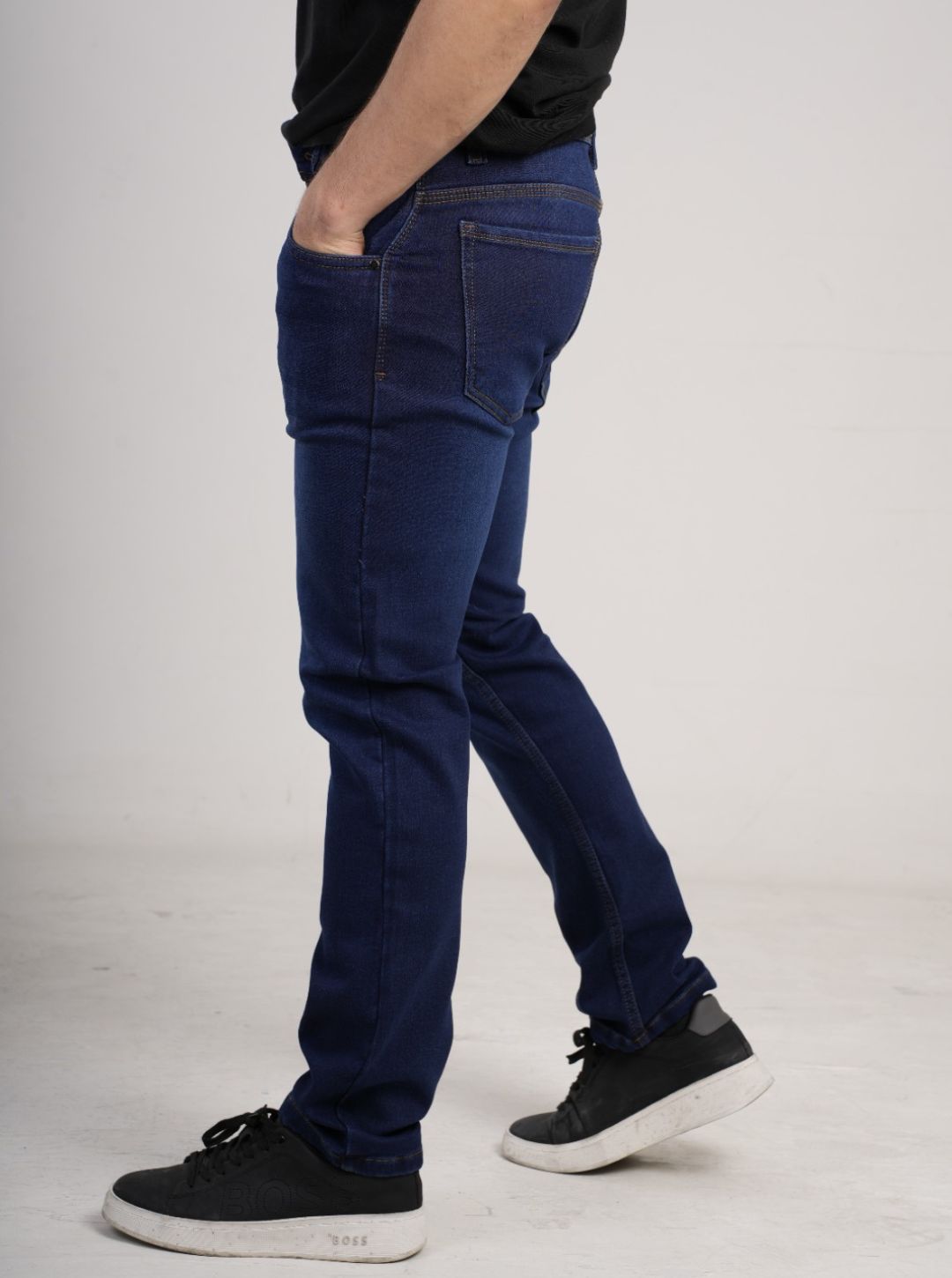 Pantalón en Jean clásico bota recta