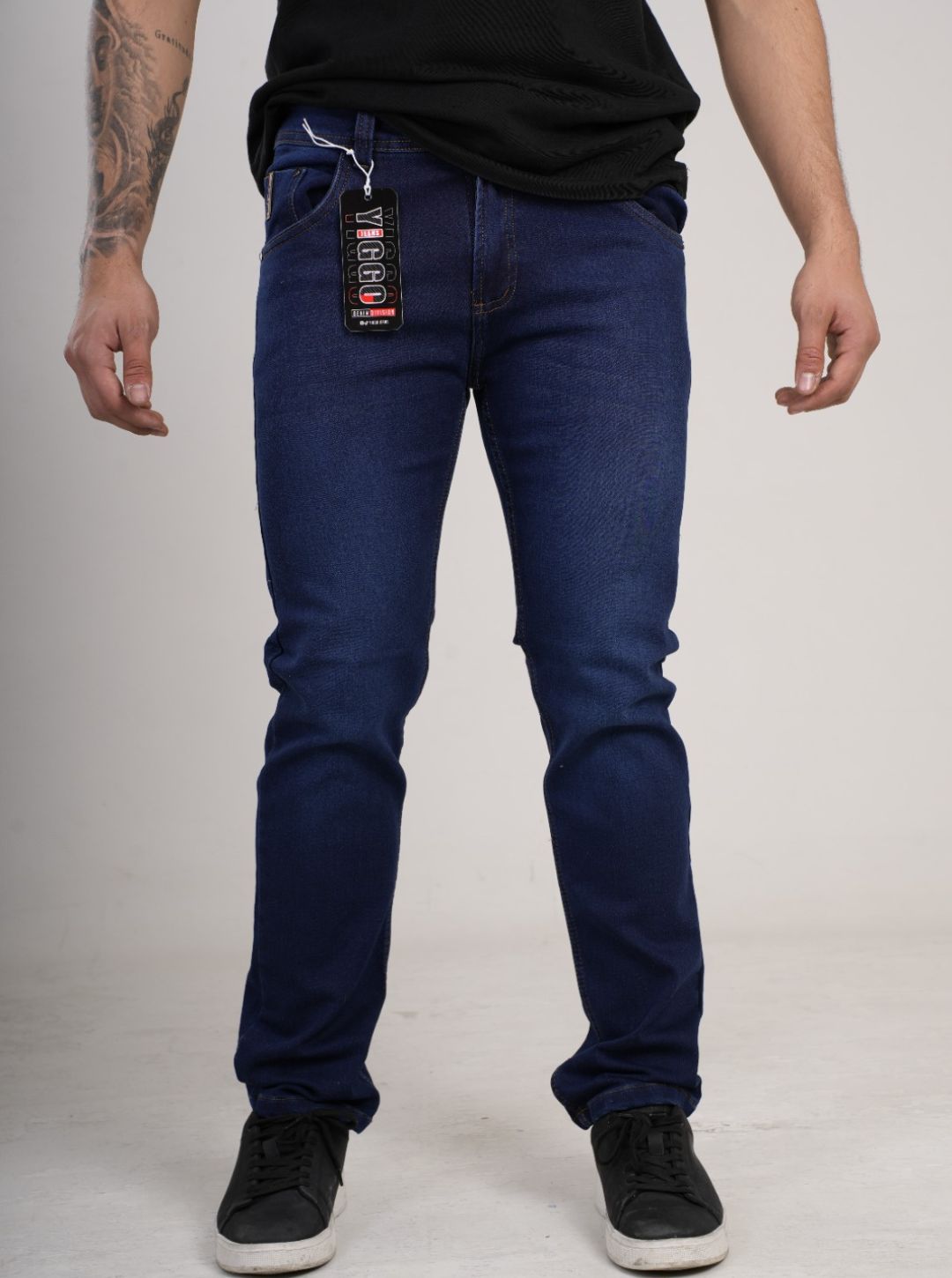 Pantalón en Jean clásico bota recta