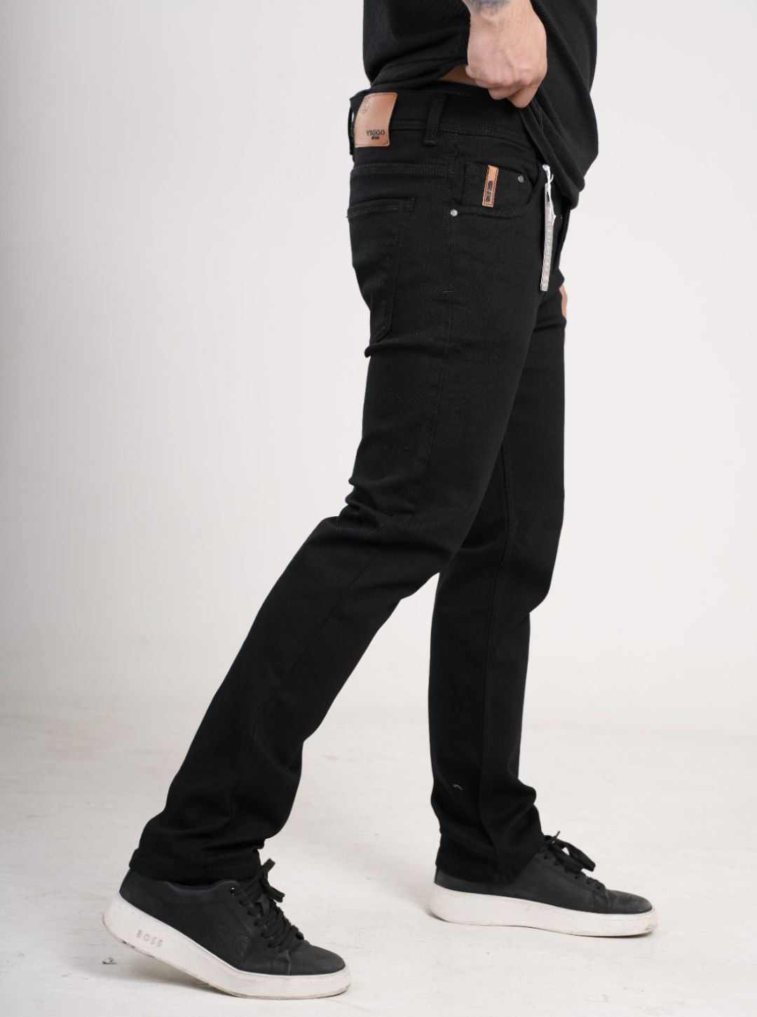 Pantalón en Jean clásico bota recta