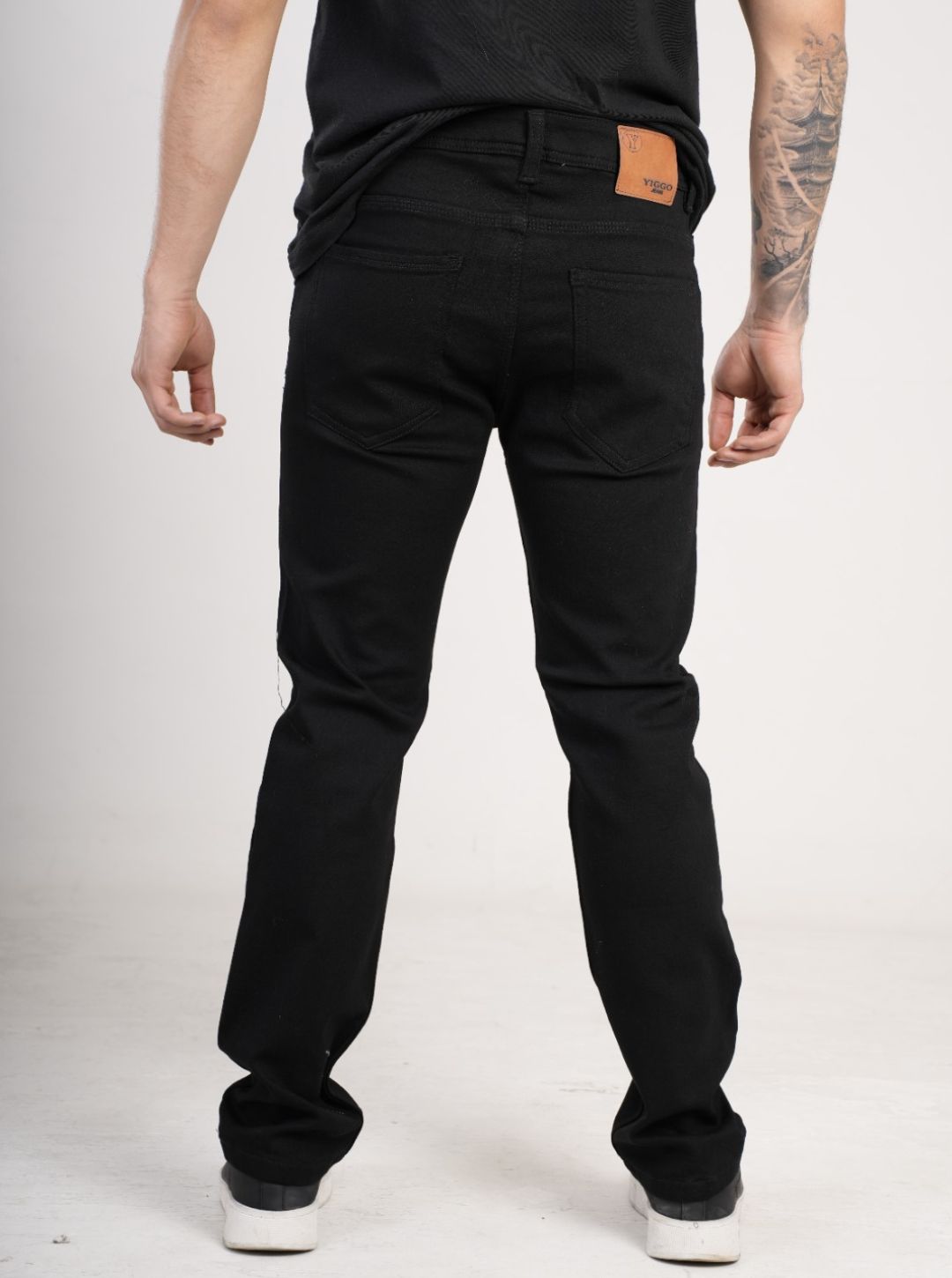 Pantalón en Jean clásico bota recta