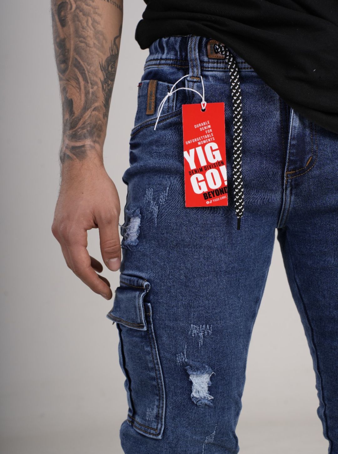 Pantalón Jean camuflado