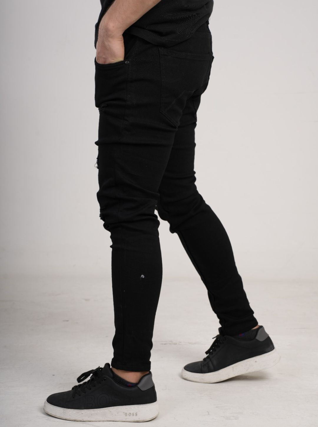 Jean estampado tipo Yogger