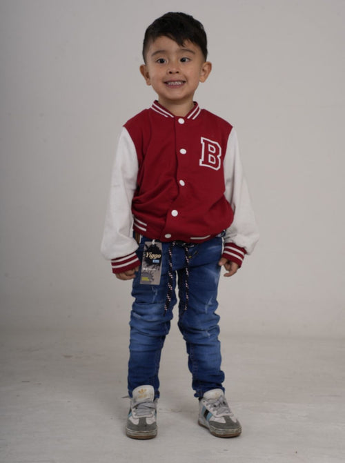 Pantalón en Jean  para niño tipo Yogger
