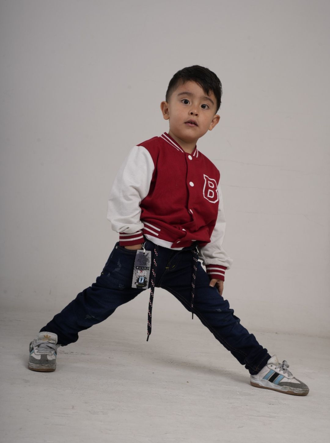 Pantalón en Jean  para niño tipo Yogger