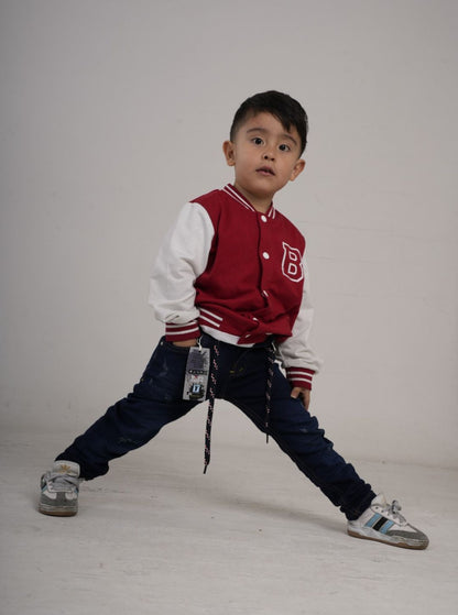 Pantalón en Jean  para niño tipo Yogger