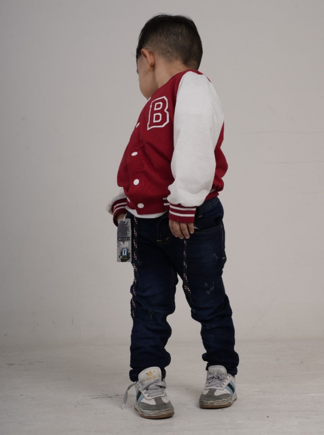 Pantalón en Jean  para niño tipo Yogger