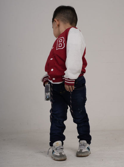 Pantalón en Jean  para niño tipo Yogger