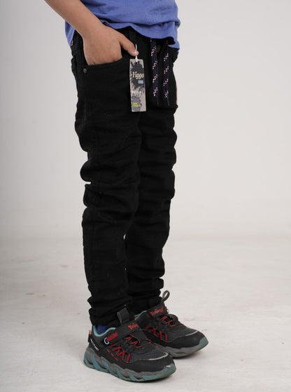 Pantalón en Jean  para niño tipo Yogger