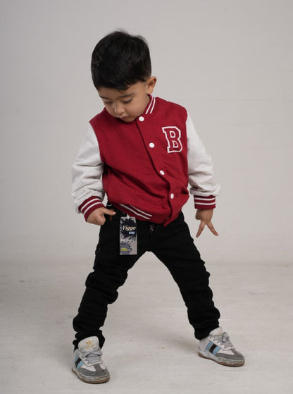 Pantalón en Jean  para niño tipo Yogger