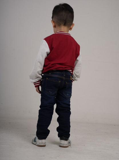 Pantalón en Jean  para niño tipo Yogger