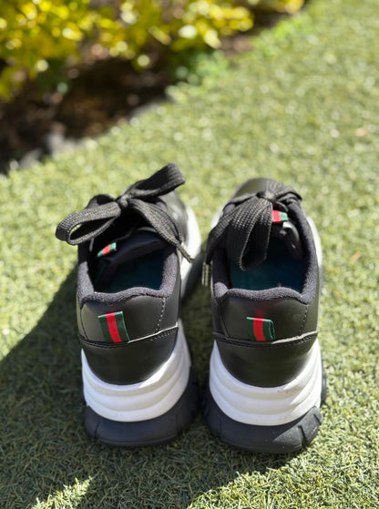 Tenis sneakers black italiano