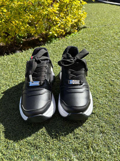 Tenis sneakers black italiano