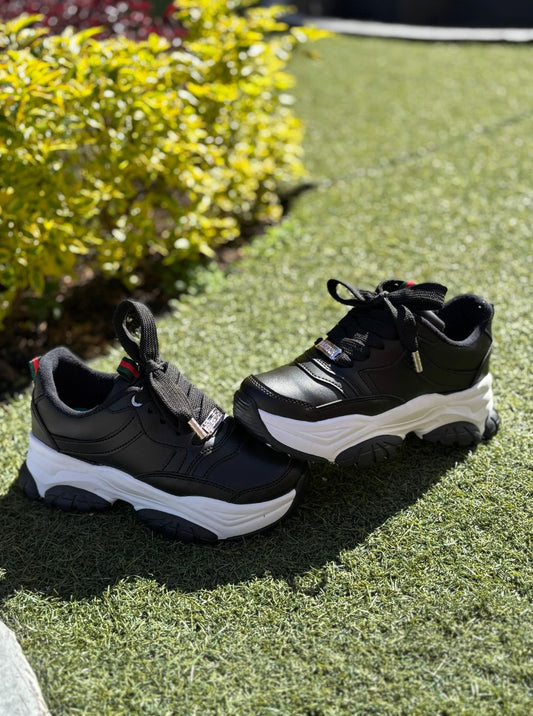 Tenis sneakers black italiano
