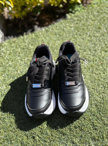 Tenis sneakers black italiano