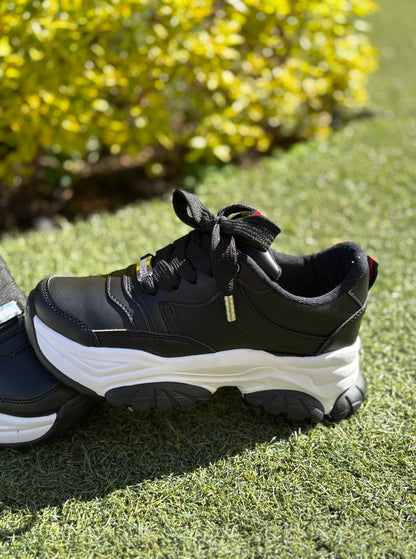Tenis sneakers black italiano