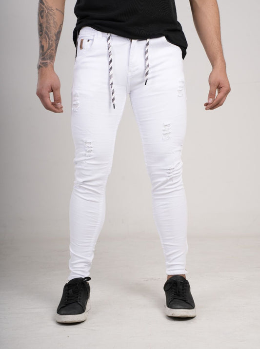 Pantalón tipo Yogger con cremallera