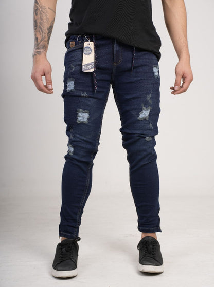 Pantalón tipo Yogger con cremallera