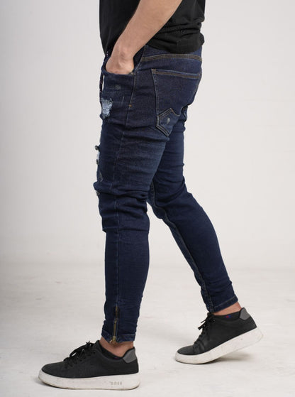 Pantalón tipo Yogger con cremallera
