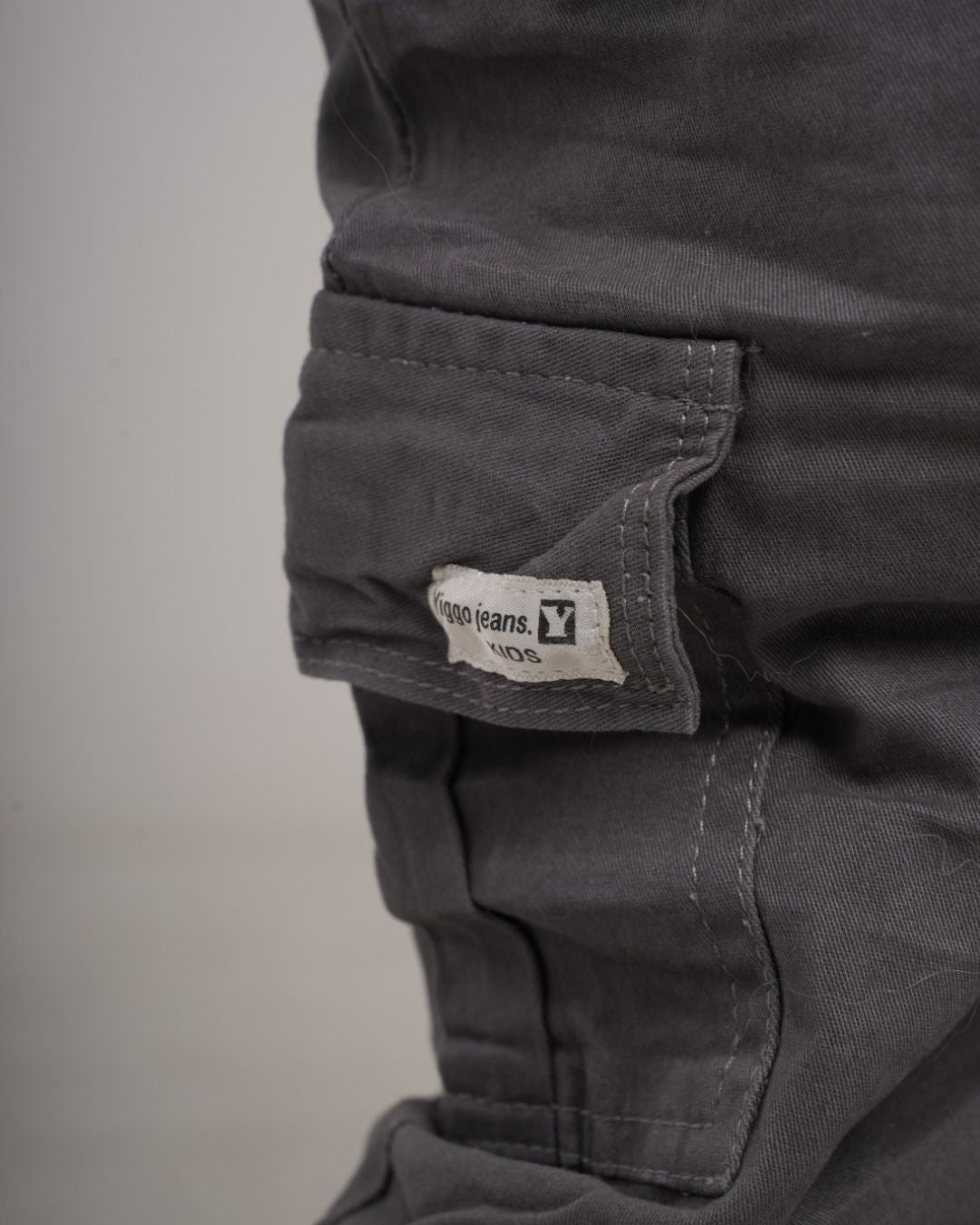 Pantalón camuflado para niño en drill