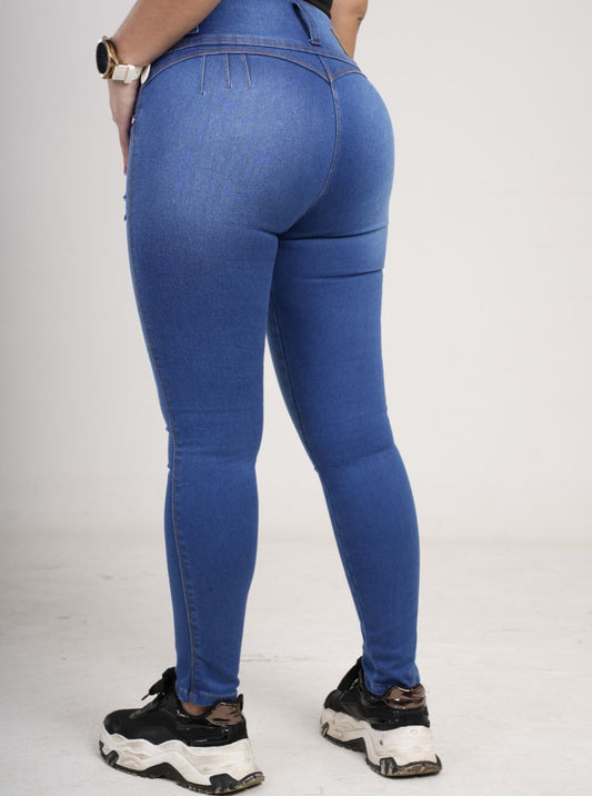 Jean Dama Tres Botones