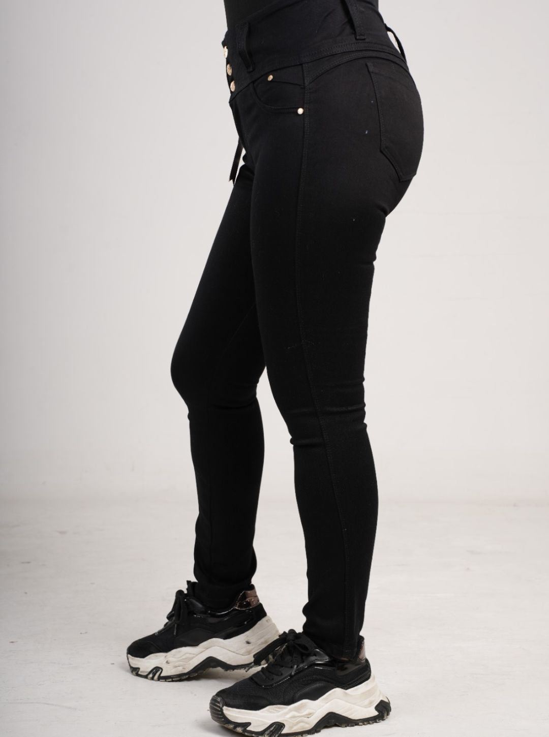 Jean Dama Tres Botones