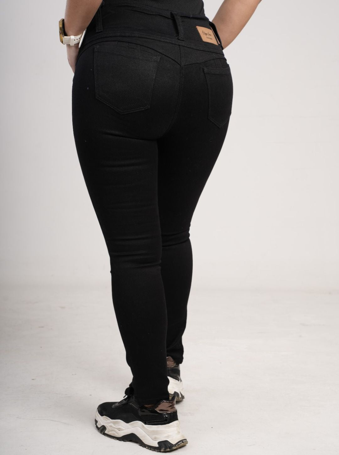 Jean Dama Tres Botones
