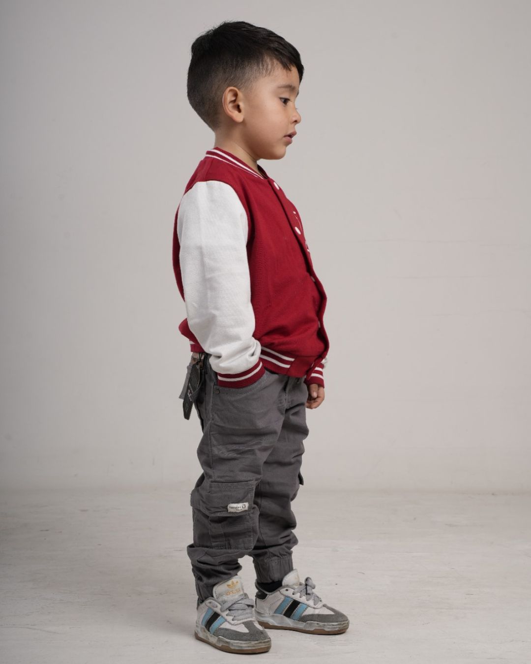 Pantalón camuflado para niño en drill
