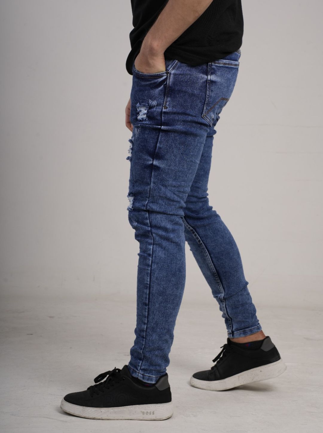 Jean estampado tipo Yogger