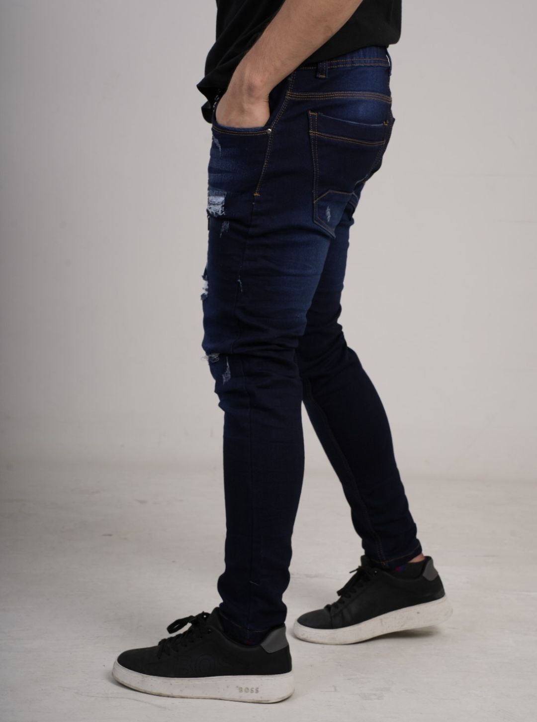 Jean estampado tipo Yogger