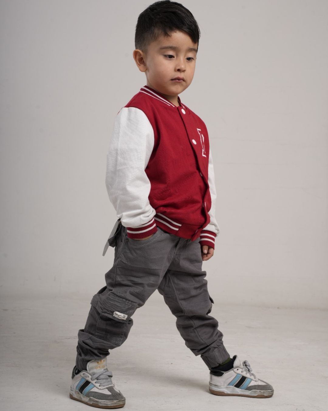 Pantalón camuflado para niño en drill