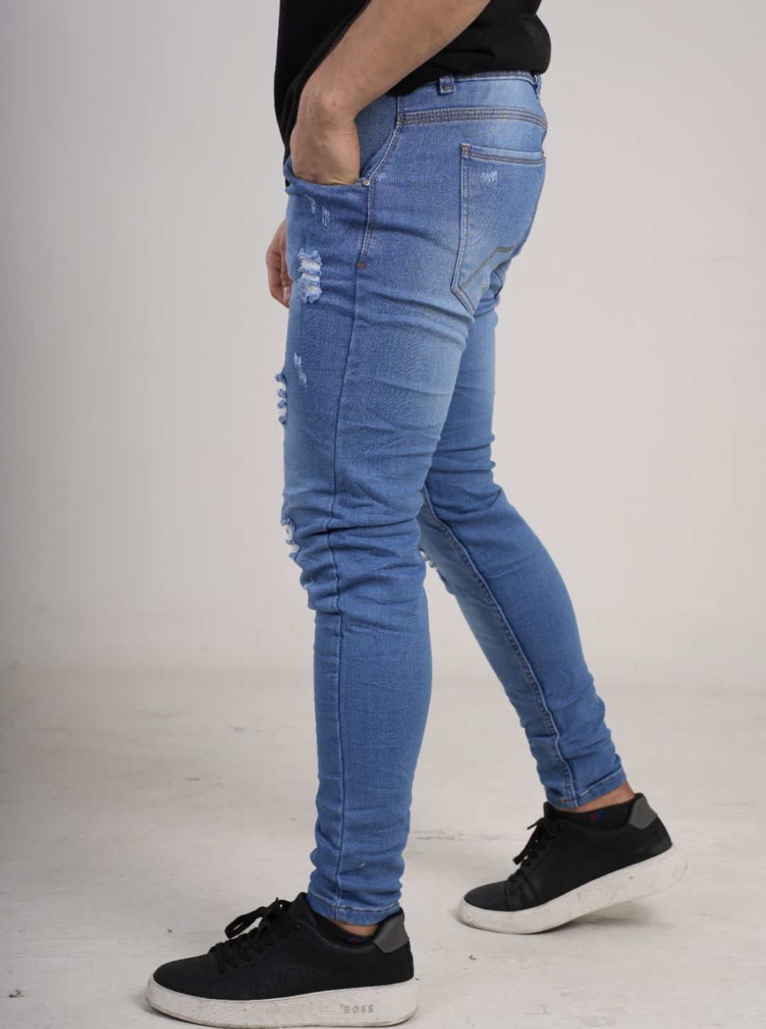 Jean estampado tipo Yogger