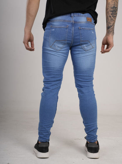 Jean estampado tipo Yogger